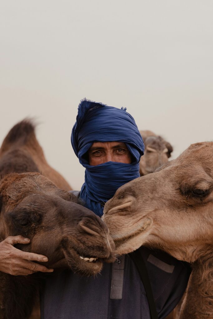 nomad , in the desert